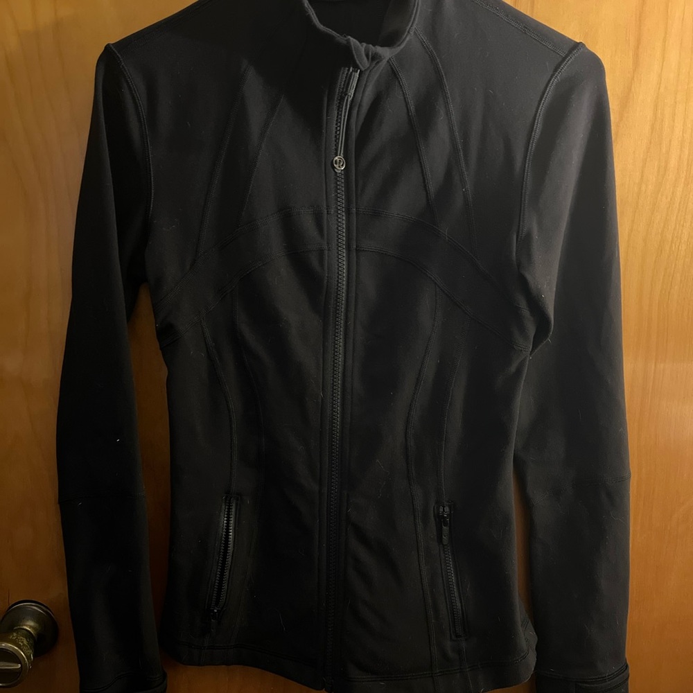 COPY - Size 4 Lululemon black define jacket